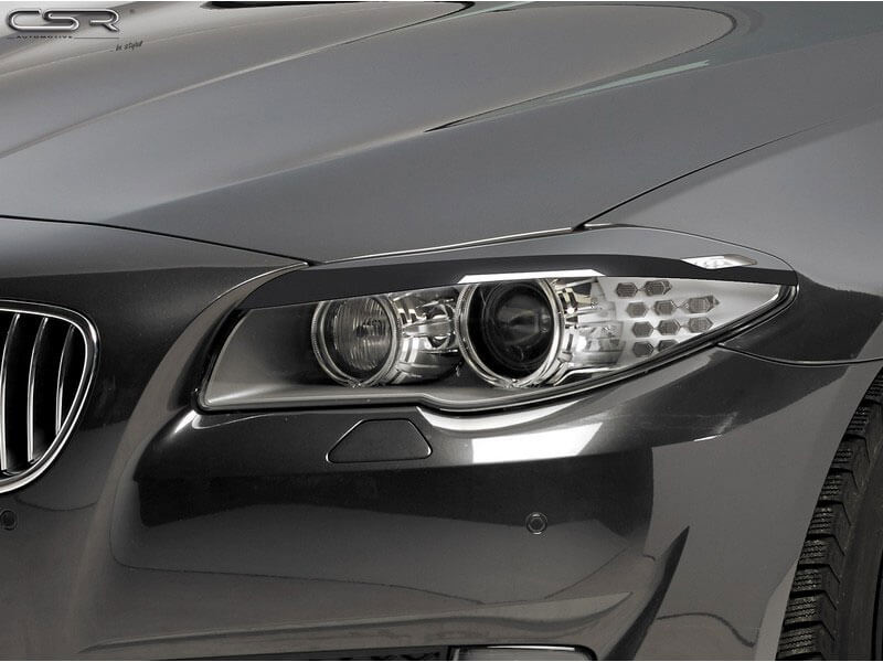 Накладки на фары BMW 5 F10 дорестайл 2010-2013. Материал: ABS-пластик. Производство: CSR-Automotive (Германия)