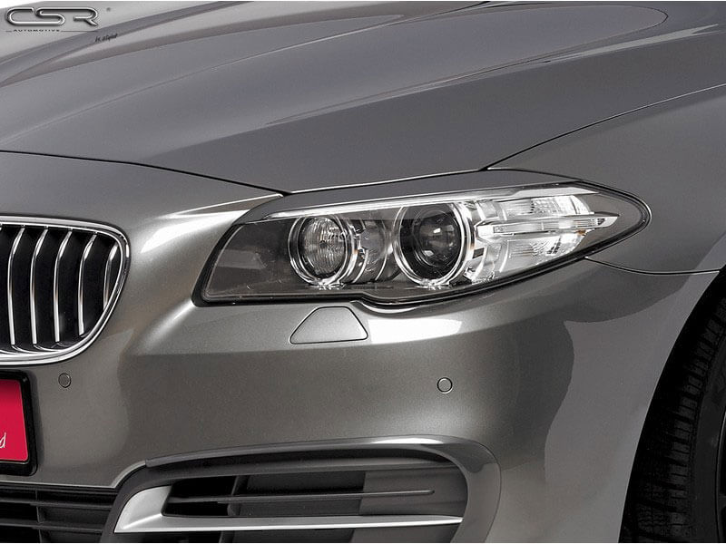 Накладки на фары BMW 5 F10 рестайл 2013- . Материал: ABS-пластик. Производство: CSR-Automotive (Германия)