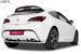 Накладка бампера задняя Opel Astra J GTC с 2012 для пакета OPC-Line / Bi Turbo / Motorsport-Optik