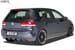 Накладка заднего бампера Volkswagen VW Golf VI. 
Год выпуска: 2009-...
Не подходит для R-Line, GTI, GTD, GT, R32 и Variant