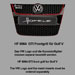 Передняя оригинальная решетка GTI для VW Golf V, необходимая для переднего бампера Hofele-Design HF 6061-V. 