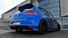 Центральная и боковые накладки заднего бампера VW Golf mk7 R (левая+правая) (2013 - ...).
Материал - ABS пластик