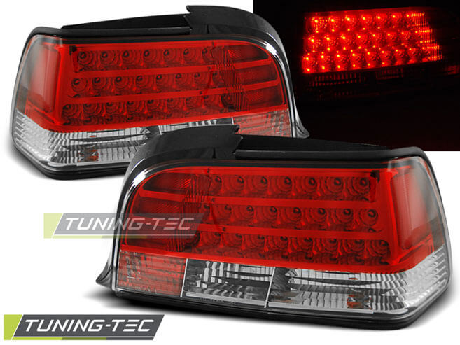 Альтернативная оптика для BMW E36 12.90-08.99 COUPE RED WHITE LED (тюнинг оптика, цена за комплект)