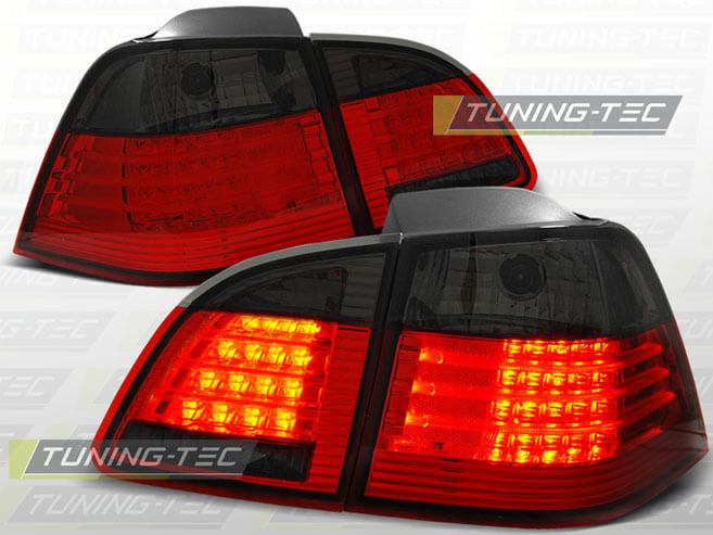 Альтернативная оптика для BMW E61 04-03.07 TOURING RED SMOKE LED (тюнинг оптика, цена за комплект)