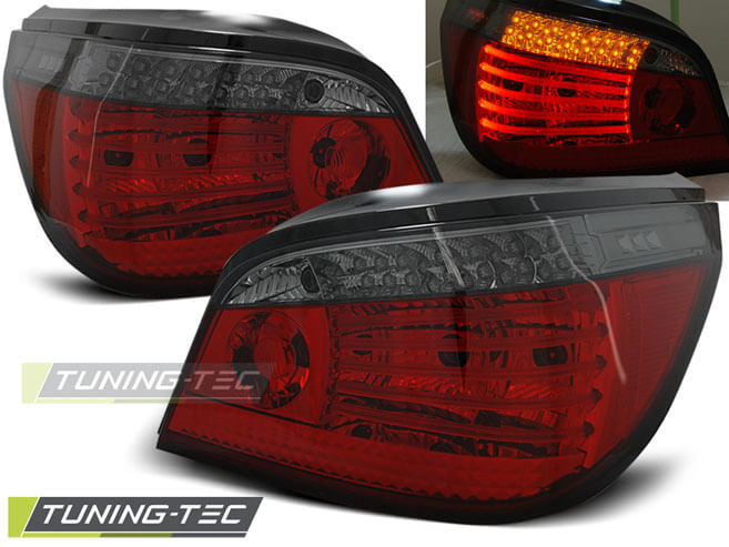 Альтернативная оптика для BMW E60 07.03-07 RED SMOKE LED (тюнинг оптика, цена за комплект)