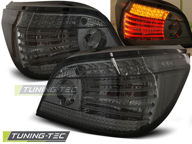 Альтернативная оптика для BMW E60 07.03-07 SMOKE LED (тюнинг оптика, цена за комплект)