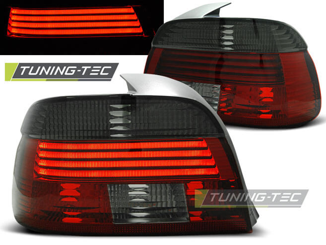 Альтернативная оптика для BMW E39 09.00-06.03 RED SMOKE (тюнинг оптика, цена за комплект)