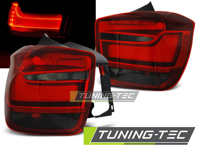 Альтернативная оптика для BMW F20 / F21 11- RED SMOKE LED BAR (тюнинг оптика, цена за комплект)