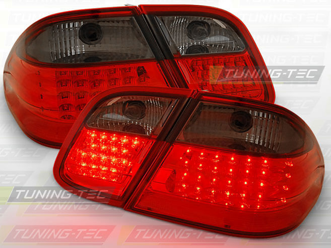 Альтернативная оптика для MERCEDES W208 CLK 03.97-04.02 RED SMOKE LED (тюнинг оптика, цена за комплект)