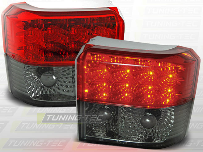 Альтернативная оптика для VW T4 90-03.03 RED SMOKE LED (тюнинг оптика, цена за комплект)