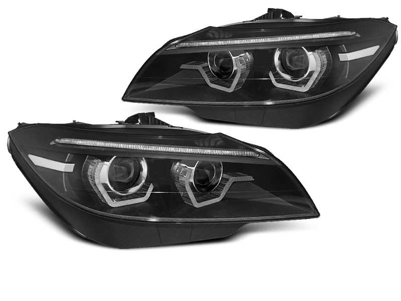 Альтернативная оптика для BMW Z4 E89 09-13 HID AFS DRL BLACK LED SEQ (тюнинг оптика, цена за комплект)