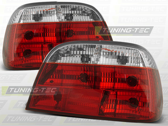 Альтернативная оптика для BMW E38 06.94-07.01 RED WHITE (тюнинг оптика, цена за комплект)
