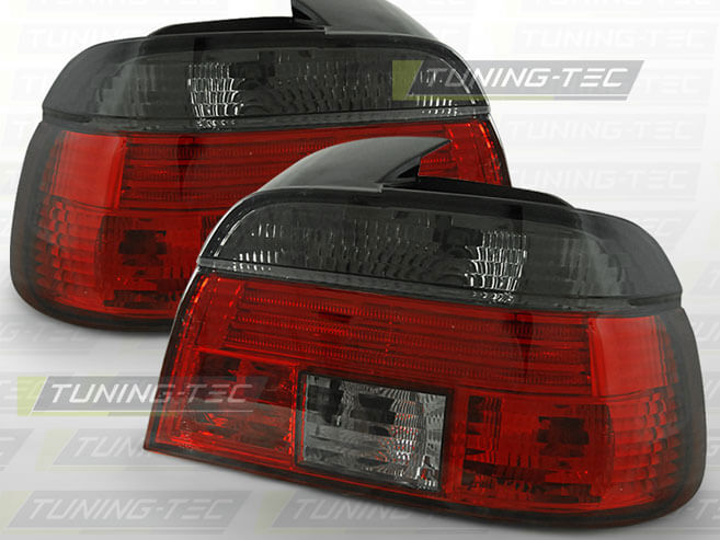 Альтернативная оптика для BMW E39 09.95-08.00 RED SMOKE (тюнинг оптика, цена за комплект)