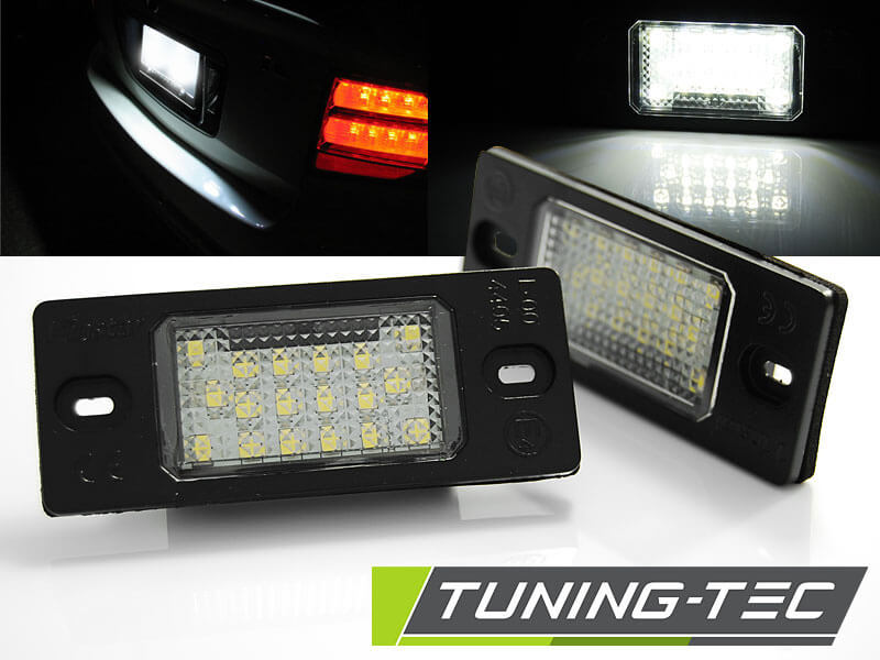 Подсветка номера LED для VW TIGUAN / TOUAREG / GOLFV,VI VARIANT / PORSCHE CAYENNE LED (тюнинг оптика, цена за комплект)