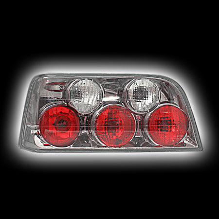Альтернативная оптика для BMW E36 `92-`98 2D (coupe), T/L, фонари задние, черный хром (тюнинг оптика, цена за комплект)