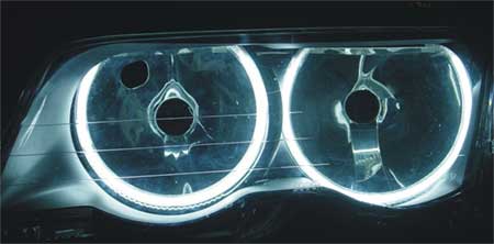 Альтернативная оптика для BMW E46 '99-00 вставки 