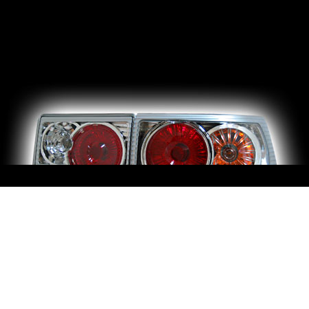 Фонари задние LADA 2110/12 Skyline Style  хром/серебро  (тюнинг оптика, цена за комплект)