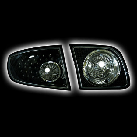 Альтернативная оптика для MAZDA 3 '05-, T/L,фонари задние, светодиодные седан, черный (тюнинг оптика, цена за комплект)