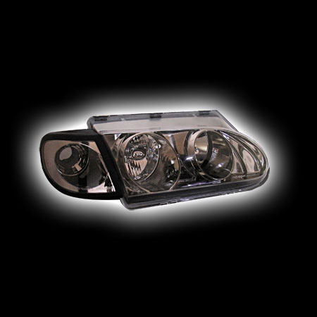 Фары LADA 2113/14/15, черный хром (с улучшенными световыми характеристиками) (тюнинг оптика, цена за комплект)