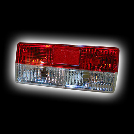 Фонари задние LADA 2107  кристальный красный  (тюнинг оптика, цена за комплект)