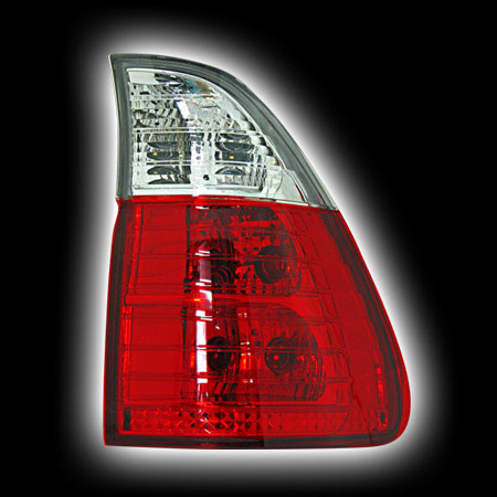 Альтернативная оптика для BMW X5 `98- , T/L, хром SK1300-105R98  (тюнинг оптика, цена за комплект)