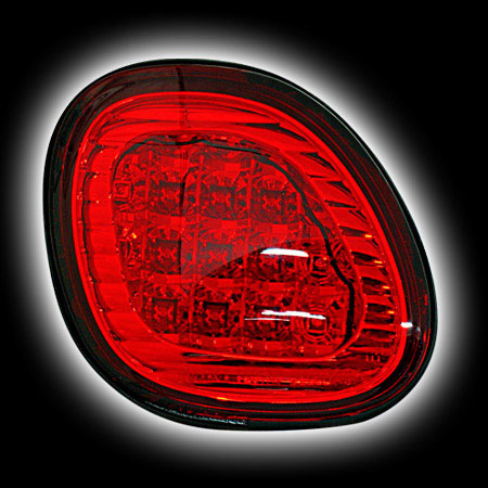 Альтернативная оптика для LEXUS GS300 '98-04, вставки , светодиодные, красный SK1630-LXG398-R (тюнинг оптика, цена за комплект)