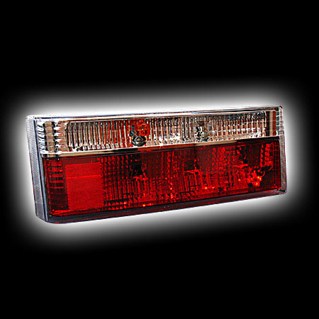 Фонари задние LADA 2108/99 Classic  прозрачный/хром (красный) (тюнинг оптика, цена за комплект)