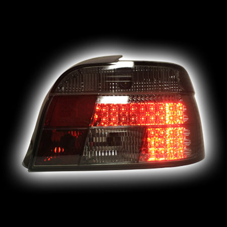 Альтернативная оптика для BMW E39, '95-`00, T/L светодиодные, тонированный SK1600-10595-ES (тюнинг оптика, цена за комплект)