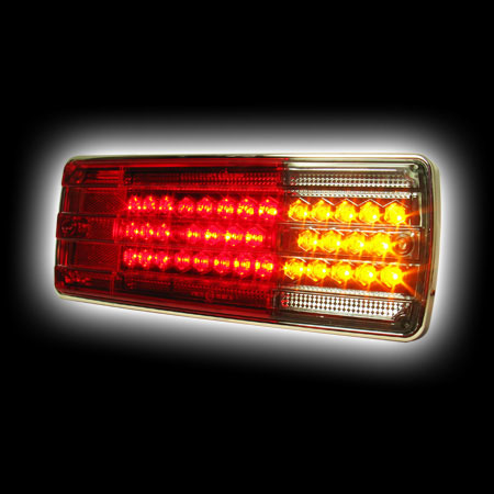 Альтернативная оптика для MB W463 G-Class, T/L, светодиодные, красный JW463-LTL (тюнинг оптика, цена за комплект)