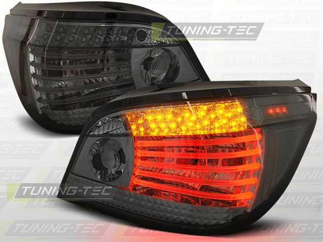 Альтернативная оптика для BMW E60 `04, T/L,фонари задние,  светодиодные, тонированный NO (тюнинг оптика, цена за комплект)