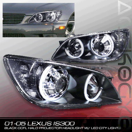 Альтернативная оптика для Lexus IS300 01-05,  линза, 
