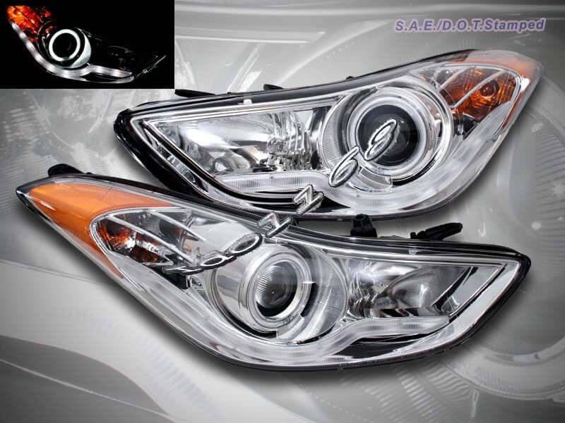 Альтернативная оптика для Hyundai Elantra 4D 