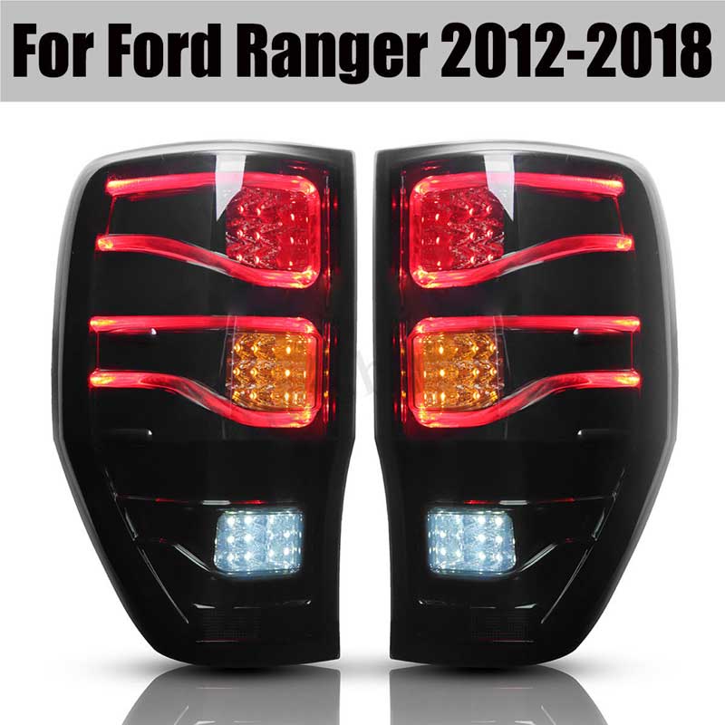 Альтернативная оптика для Ford Ranger (2012-...) тонированный (тюнинг оптика, цена за комплект)