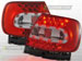 Альтернативная оптика для AUDI A4 B5 11.94-10.00 RED WHITE LED (тюнинг оптика, цена за комплект)