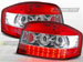 Альтернативная оптика для AUDI A3 05.03- 08 RED WHITE LED (тюнинг оптика, цена за комплект)
