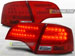 Альтернативная оптика для AUDI A4 B7 11.04-03.08 AVANT RED WHITE LED (тюнинг оптика, цена за комплект)