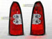 Альтернативная оптика для OPEL ASTRA G 09.97-02.04 KOMBI RED WHITE LED (тюнинг оптика, цена за комплект)