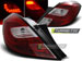 Альтернативная оптика для OPEL CORSA D 3D 04.06- RED WHITE LED (тюнинг оптика, цена за комплект)