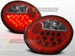 Альтернативная оптика для VW NEW BEETLE 10.98-05.05 RED WHITE LED (тюнинг оптика, цена за комплект)