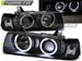 Альтернативная оптика для BMW E36 12.90-08.99 S/C/T ANGEL EYES BLACK (тюнинг оптика, цена за комплект)