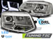 Альтернативная оптика для VW T5 2010- U-TYPE CHROME (тюнинг оптика, цена за комплект)