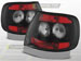 Альтернативная оптика для AUDI A4 11.94-09.00 BLACK (тюнинг оптика, цена за комплект)