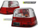 Альтернативная оптика для VW GOLF 4 09.97-09.03 RED WHITE (тюнинг оптика, цена за комплект)