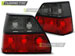 Альтернативная оптика для VW GOLF 2 08.83-08.91 RED SMOKE (тюнинг оптика, цена за комплект)