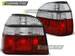 Альтернативная оптика для VW GOLF 3 09.91-08.97 RED WHITE (тюнинг оптика, цена за комплект)
