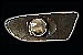 Фара противотуманная HYUNDAI ACCENT, черный  (тюнинг оптика, цена за комплект)