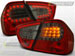 Альтернативная оптика для BMW E90 SEDAN `05-, T/L,фонари задние,  светодиодные, тонированный красный (тюнинг оптика, цена за комплект)