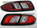 Альтернативная оптика для MAZDA 6 `02-'07, T/L, фонари задние светодиодные седан, черный (тюнинг оптика, цена за комплект)