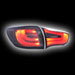 Альтернативная оптика для Kia Sportage `10-, BMW F Series Style, светодиодные, тонированный (тюнинг оптика, цена за комплект)
