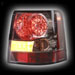 Альтернативная оптика для LAND ROVER, RANGE ROVER SPORT '06- фонари задние, светодиодные, тонированный хром, светодиодный поворотник (тюнинг оптика, цена за комплект)